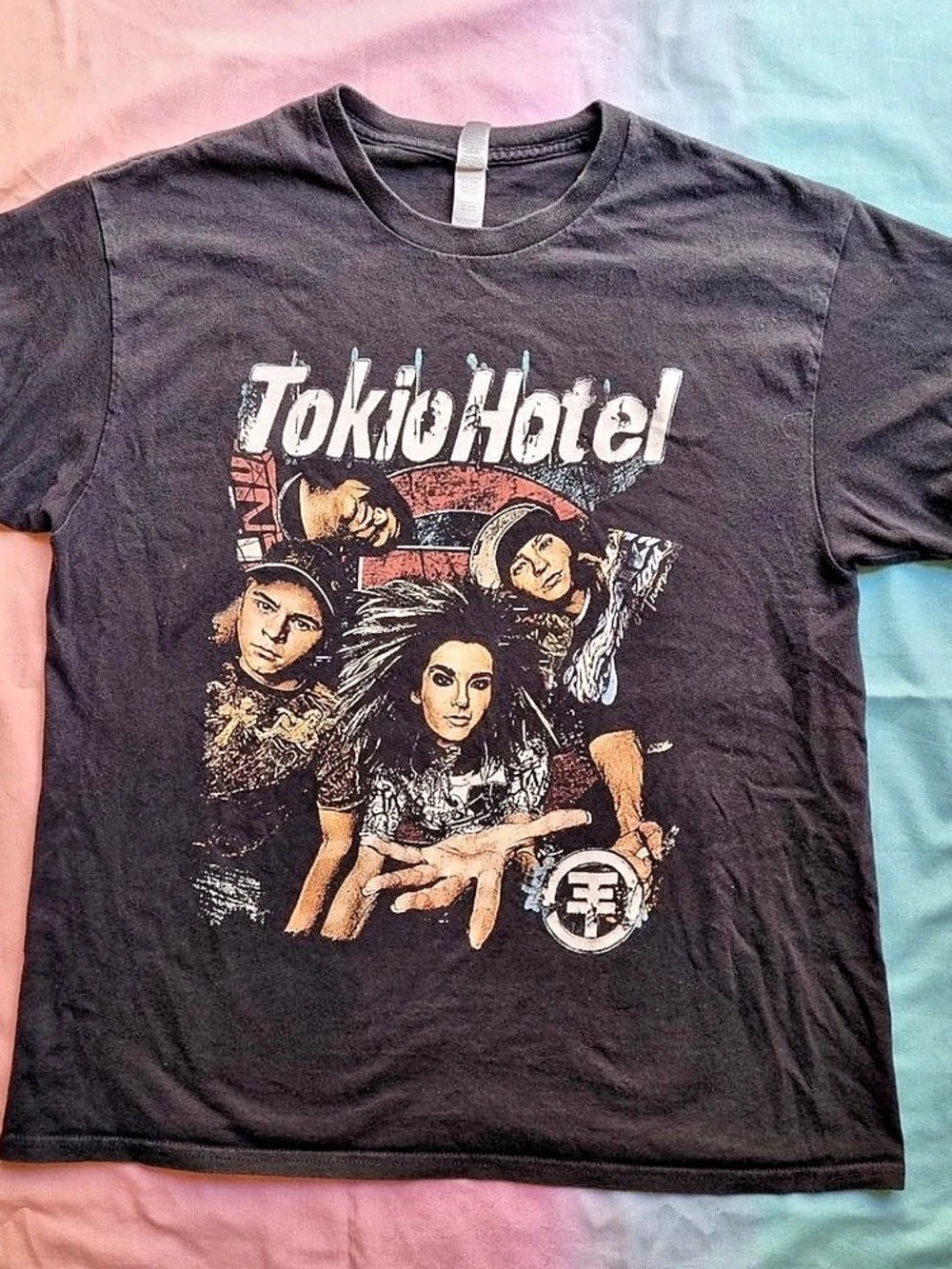 Tokio Hotel Graphic Tee in Black
